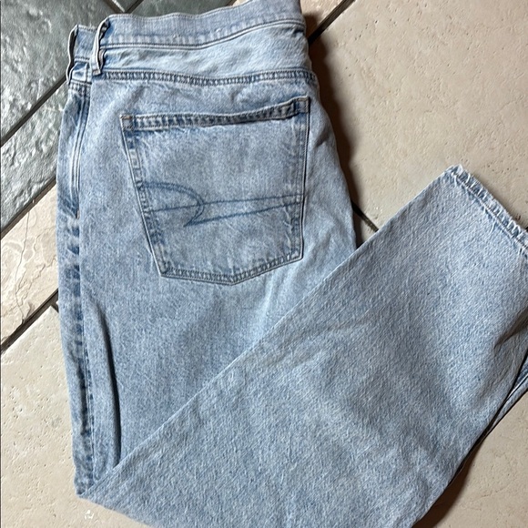 American Eagle Outfitters Blue Straight Jeans Classic Fit - Picture 1 of 12